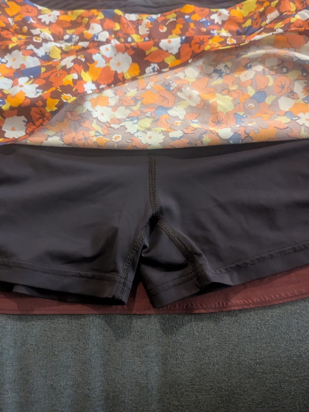 Outdoor Voices Paprika Blooms Skort - Picture 2 of 4